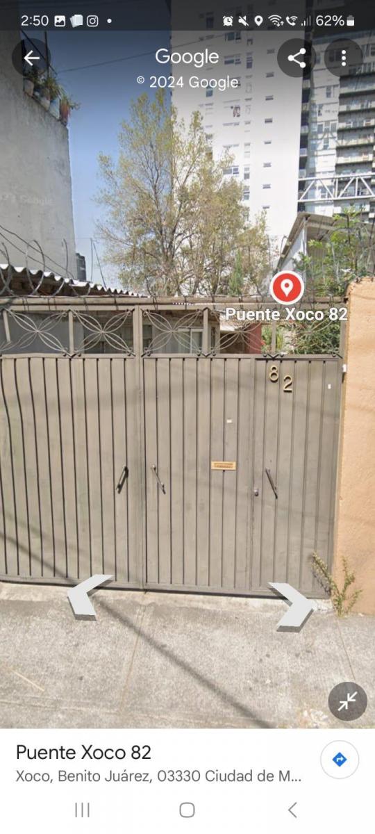 Terreno en Venta – Xoco 82 CDMX 2 Terreno en Coyoacán